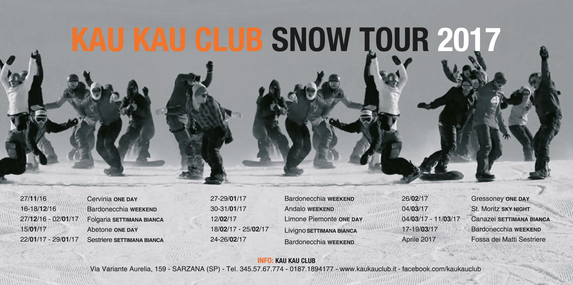 kaukau snow tour date